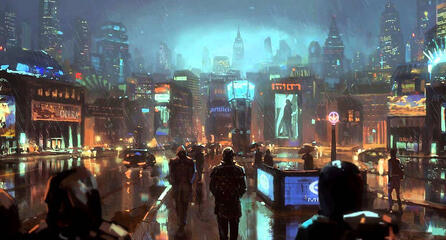 Rain and New York are the same in every dimension.